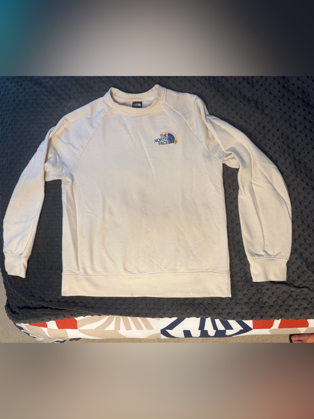 The North Face International Women’s Day Cream Crewneck with Small Logo